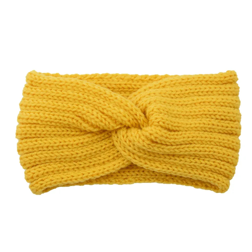 Cozy Wool Knot Cross Headband for Women Elastic Autumn - Gomix Brands Outlet